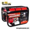 Power Value hot sale single cylinder 4 stroke air cooled OHV 4kw gasoline generator